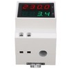 Voltmeter Ammeter 4 Digit Display DIN Rail Mount Single Phase