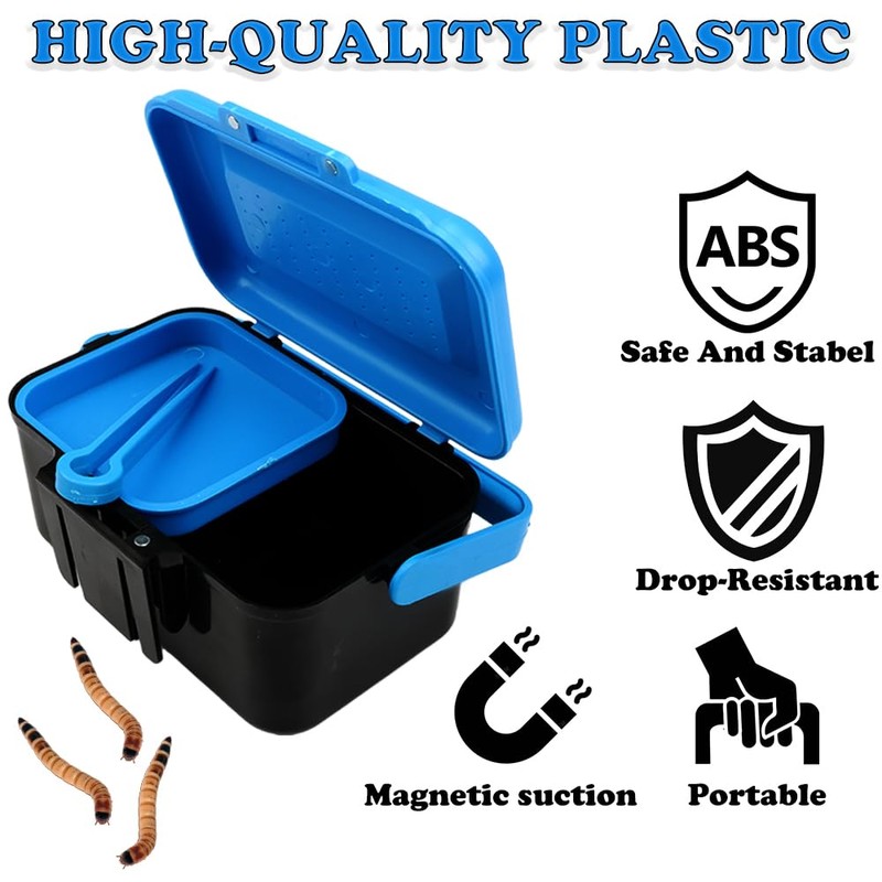 Small Size Mealworms Breeding Box Mealworms Feeding Kit to Breed