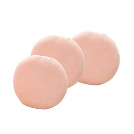 Topwon 3 Inch Powder Puff,Washable Large Body Powder Puff,Soft & Furry - 3Pcs