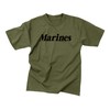 Kids Olive Drab Marines T-Shirt-MEDIUM