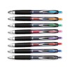 uni-ball 207 Retractable Gel Pens, Medium Point (0.7mm), Assorted, 8