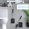 Sellemer Toilet Brush and Holder Set - Flexible Toilet Bowl
