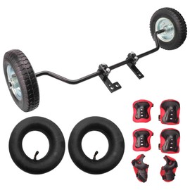 TIMZH The 50cc off-road vehicle training wheels are applicable to Yamaha PW50, Honda CRF50F, KTM 50 SX Mini, KLX110L and most of the children's off-road vehicles with 49cc or 50cc
