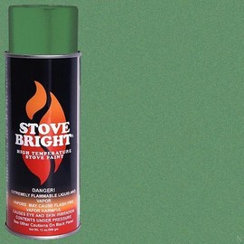 Stove Bright High Temp Paint - Green Illusion