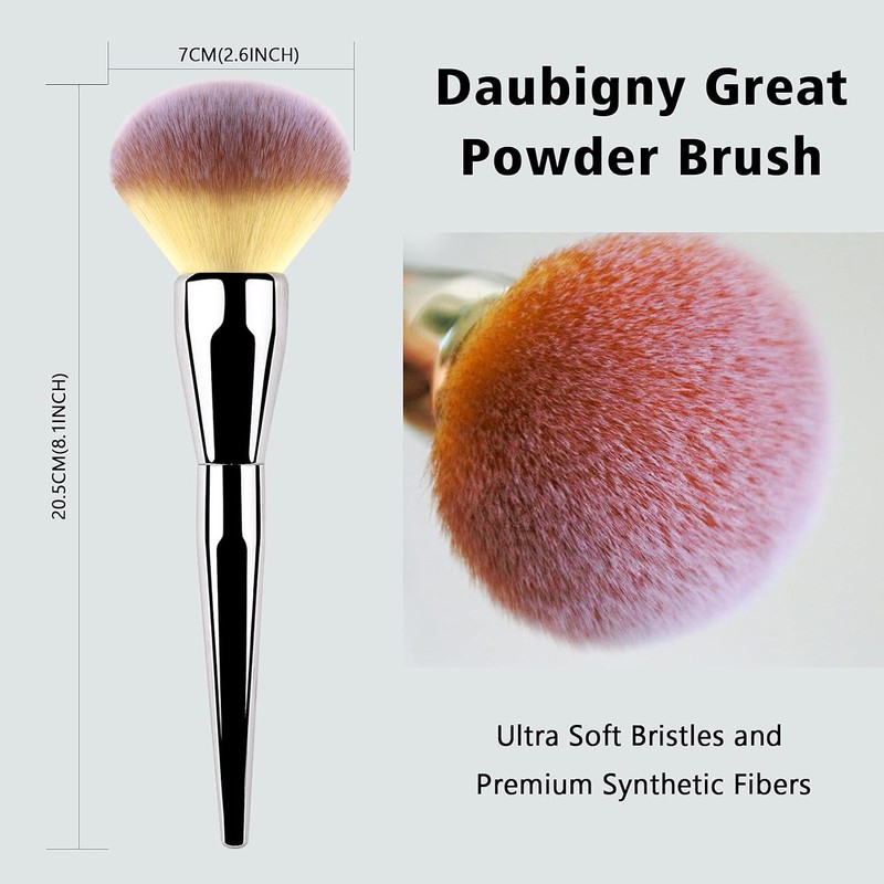 Foundation Brush Makeup Powder Brush Face Brush for Stippling Liquid