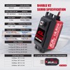 AGFRC 15.5KG Low-Profile High-Torque Steering-Servo - Brushless Digital Metal Gear