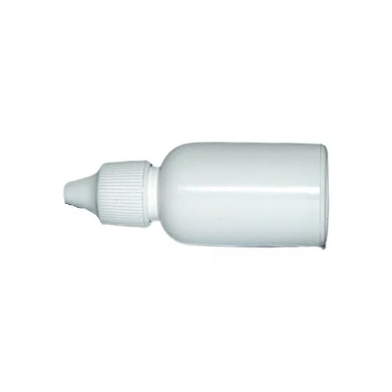 Unbranded 300 Gotero Farmacéutico Plástico Blanco Tapa Insert 20ml