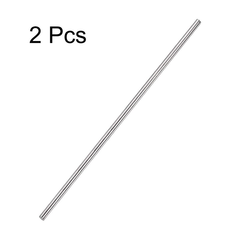 sourcing map 4mm x 300mm 304 Stainless Steel Solid Round