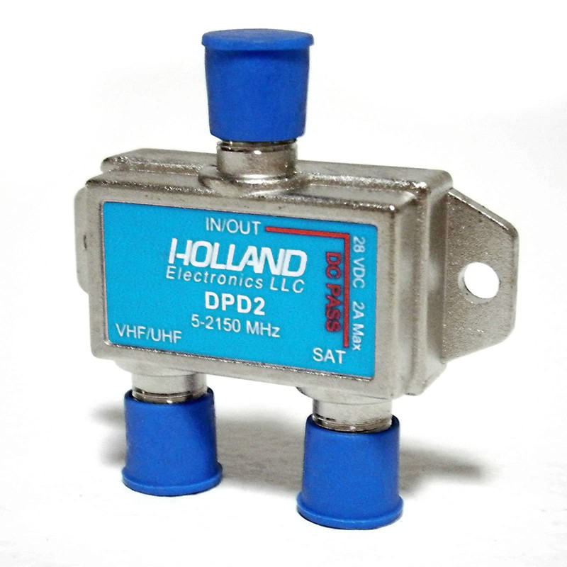 Holland Dishpro Satellite Diplexer - Dish Approved 2 amp version