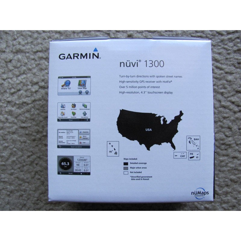 Garmin Brand New Garmin nüvi 1300 4.3-Inch Widescreen Portable GPS