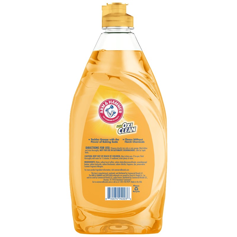 Arm & Hammer, Ultra Dish Liquid Fresh Citrus, 24 Fl