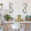 JUCONSIN Wall Sconces Candle Holder Set of 2, Antique Multi-Color