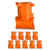 Dawn Industries KT010D, Poly Tool-Less Saddle Tee: 1" PE x
