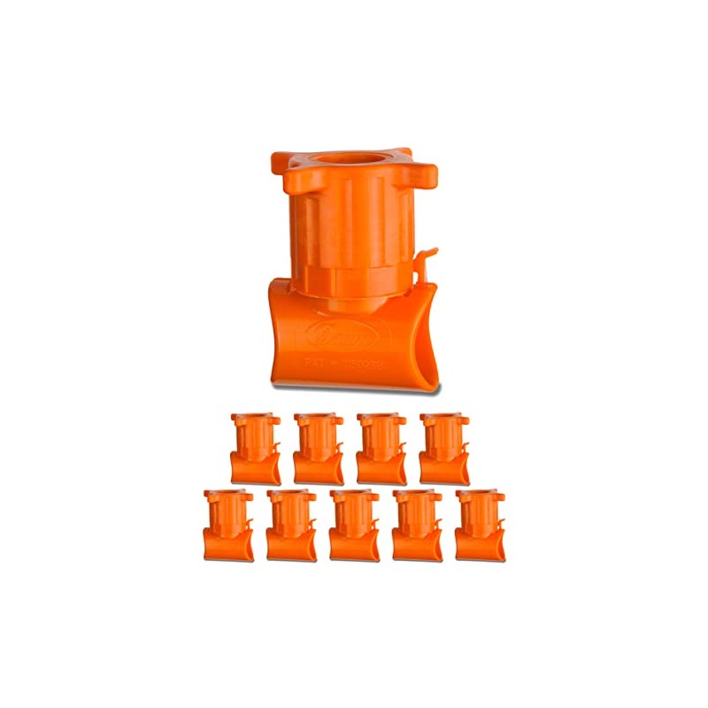Dawn Industries KT010D, Poly Tool-Less Saddle Tee: 1" PE x