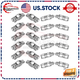 VEHITO Set of 24 Rocker Arm + Lifter For 2011-2019 Chrysler Dodge Jeep Ram 3.6L