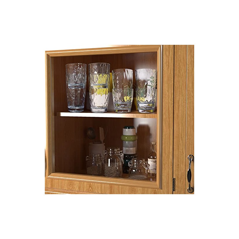 Top-spring - Juego de 8 vasos de plástico irrompibles de