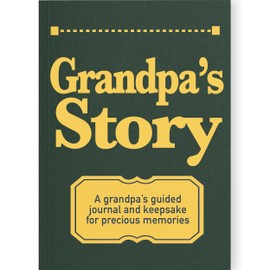 Coco & Lan Grandpa's Life Story Journal: A Meaningful Keepsake for Grandpa to Share His Journey and Memories, Book Includes 250+ Prompt Questions, Sentimental Gifts Idea for Father's Day, Birthday & Christmas
