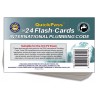 2024 International Plumbing Code IPC QuickPass Flash-Cards