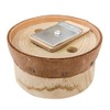 Parts for Push Well Pump, Wooden Ball with Leather 35