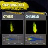 Chelhead 32 INCH Yellow Led Light Bar 150W Spot Flood