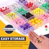 Mardatt 720Pcs Map Push Pins, Multi-Color Map Tacks with 4mm
