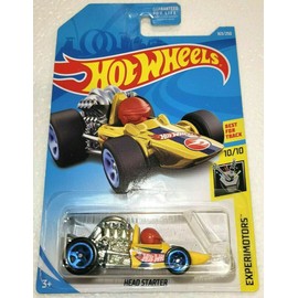 DieCast Hot Wheels Head Starter Experimotors 10/10 [2019 Treasure Hun]