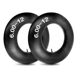 (2 -Pack) 600-12 Tube 6x12 Tube 6.00-12 Inner Tube