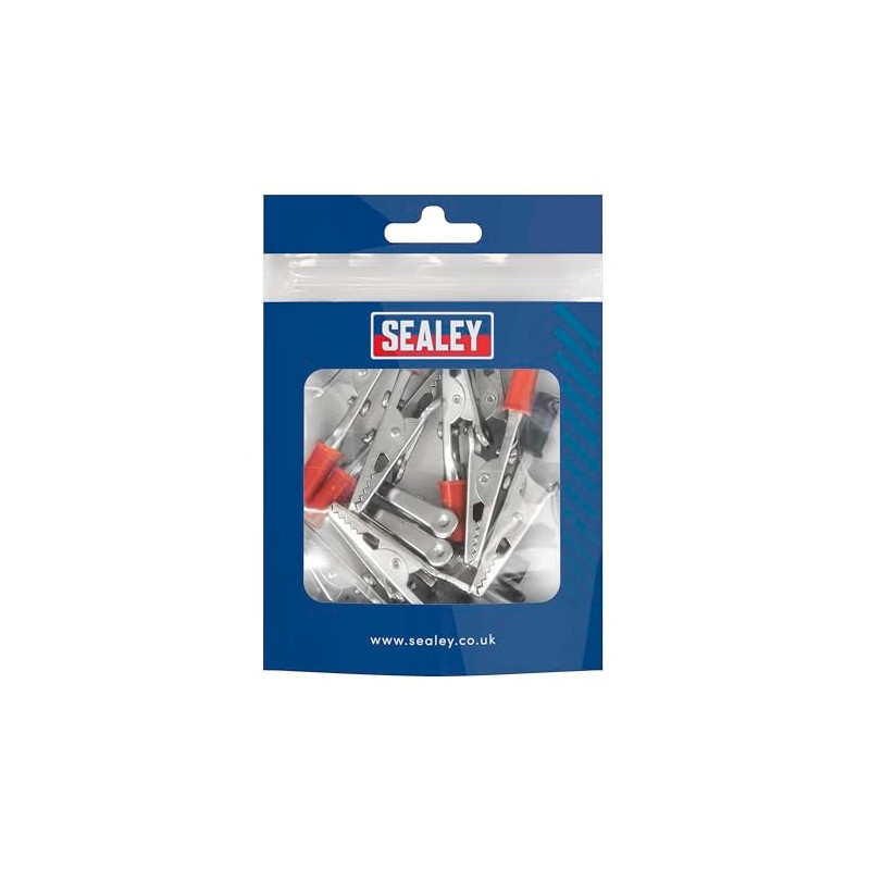 Sealey Small Crocodile Clip - Pack of 12 (6 Pairs)