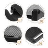 SAFIGLE Universal Wheelchair Footrest Pads Thick Plastic Elevating Pedals 1