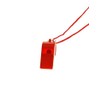 Zac's Alter Ego Red Whistle with Neck String for Lifeguard/Referees