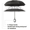 MRTLLOA 40/49/56 Inch Oversize Windproof Inverted Reverse Upside Down Umbrella,