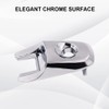 JDMON Front Driver Chrome Exterior Door Handle Lock Cylinder Cap
