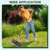 Artificial Turf Rake, Double-Sided Turf Brush Rake with 35-56 Inch