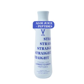 V&Co. Beauty Straight Hair Moisturizing Conditioner with Peptide Technology, 12 oz