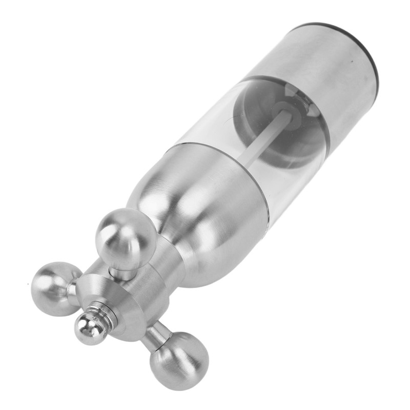 Pepper Mill Professional Refillable Ceramic Rotor Coarseness Adjustable Manual Pepper