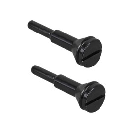 CMENINCY 48-07-2486 Compatible wit Milwau-kee 1/4" Arbor Cut-Off Wheel Adapter - Aluminum Oxide Grit, Silver Steel, Compatible with Die Grinder 2-Pack