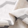 TOPICK Linen Look Curtains, 1 Piece, 45 x 127 W