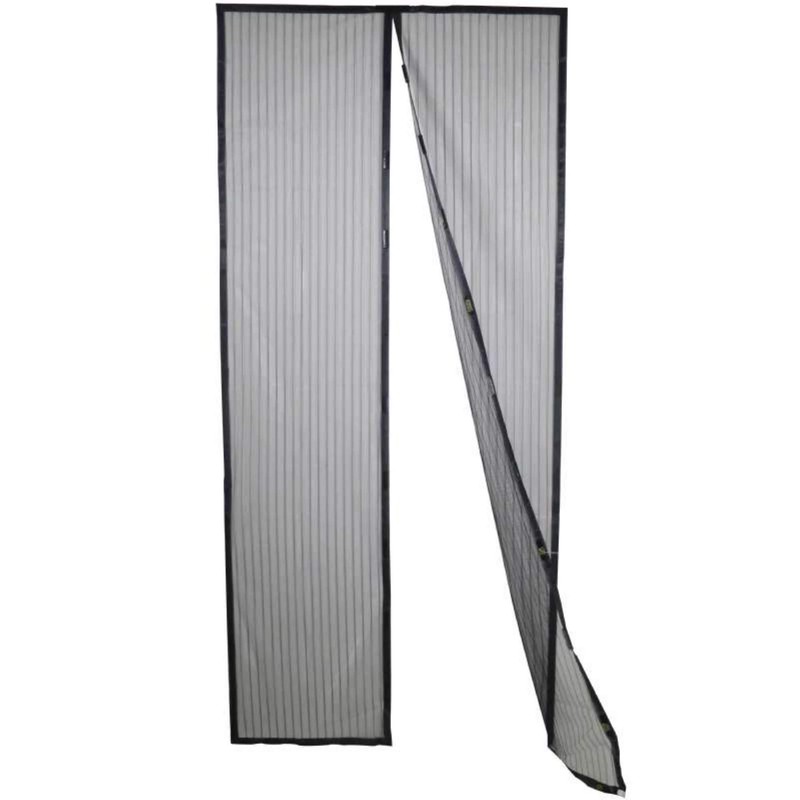 WERKA PRO 10768 Moustiquaire Rideau de Porte aimantée Blanche 215