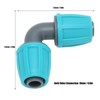 10pcs 16mm 90 Degree Hose Elbow Angle Drip Hose Lock