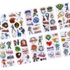 미꼬사2 (Set of 3) Henry J.S. Baseball Tattoo Set (10 Sheets) Support Stickers