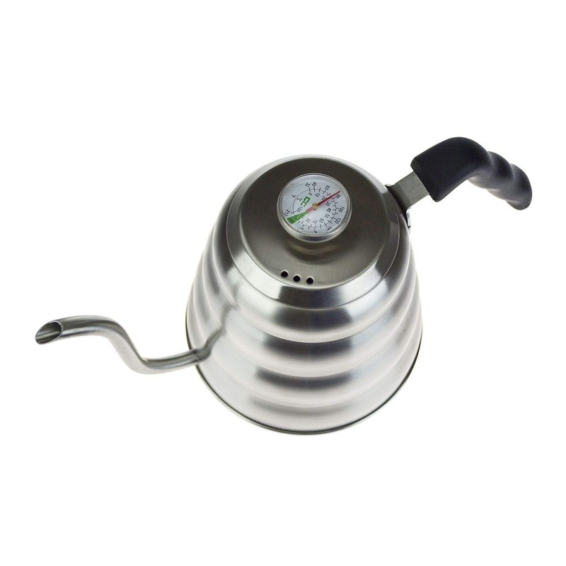 Coffee Culture Stainless Steel 1.2L Pour Over Kettle, Silver, CC-POK1200