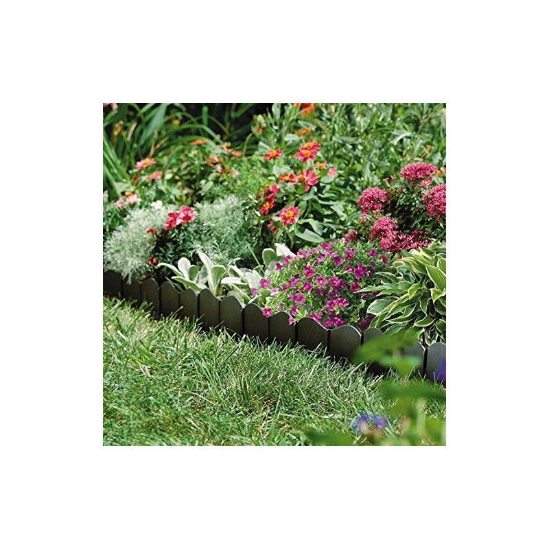 Suncast Quick Edge Interlocking Landscape Edging, 6 Inch Sections (320