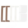 Vinyl Record Storage Holder Wooden Acrylic Multifunctional Retro Vinyl Record
