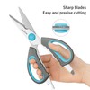 Asdirne Scissors, Kitchen Scissors with Sharp Stainless Steel Blades and