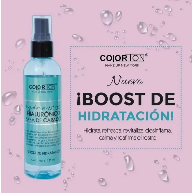 Loción Facial Ácido Hialurónico Colorton Piel Sensible Vegano 125 ml