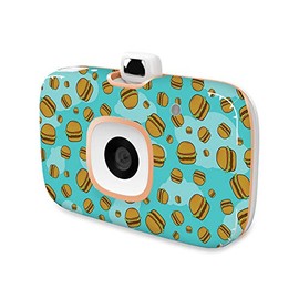 MightySkins Skin Compatible with HP Sprocket 2-in-1 Photo Printer - Burger Heaven | Protective, Durable, and Unique Vinyl Decal wrap Cover | Easy to Apply, Remove, and Change Styles | Made in The USA