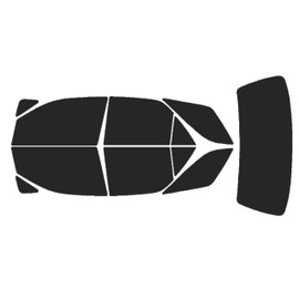 AUTOTEK Precut All Sides Windows Tint Film Cars Sun Blocking Protection Privacy Anti Shatter Glass Film Any Tint Shade kit for Lexus RX 1999-2003