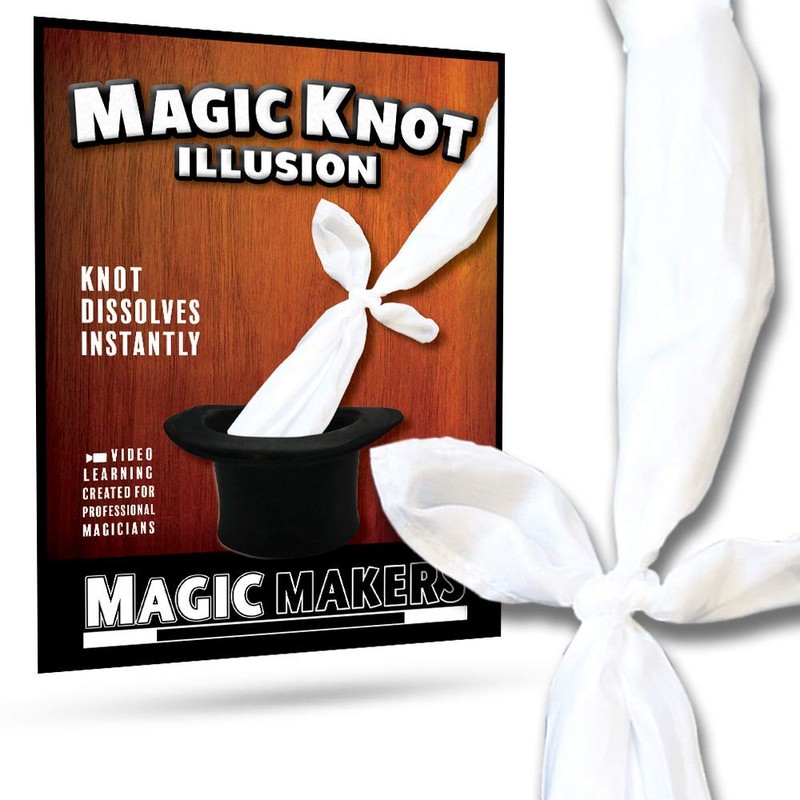 Magic Makers Magic Knot Illusion - Slydini Silks