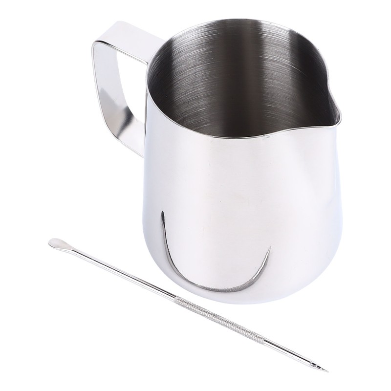 Milk Frothing Pitcher 350ml 304 Stainless Steel Milk Jug Coffee
