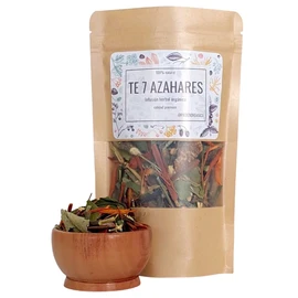 Pasión Orgánica - TÉ 7 AZAHARES ORGÁNICO relajante tranquilidad nervios insomnio ansiedad deshidratado infusión tisana